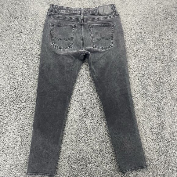 Lot Of 2 American Eagle Airflex + Jeans Mens 29x30 Slim Stretch Black Blue - Picture 16 of 16